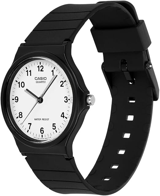 Reloj Casio Hombre | Resina Resistente al Agua | Vidrio Mineral