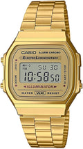 CASIO A168WG Reloj Unisex Dorado | Clásico Retro | Colección
