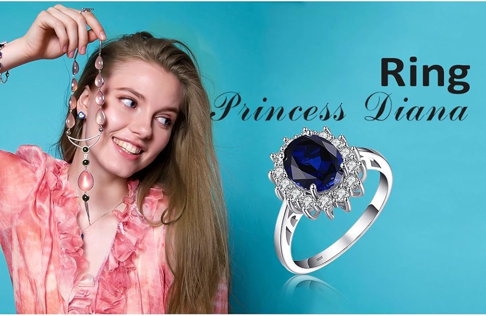 Anillo Zafiro Plata 925 Hecho a Mano – Anillo de Compromiso Mujer