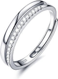 Anillo Ajustable para Pulgar Plata 925 | Compromiso y Boda | Oro y Oro Rosa