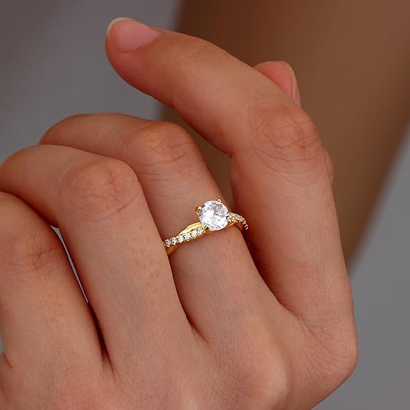 Anillo Cuerda Retorcida Plata 925 | Compromiso y Boda | Con Caja
