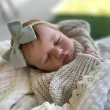 Bebé Reborn Niña Cuerpo Completo 50cm | Vinilo Suave, Se Puede Bañar