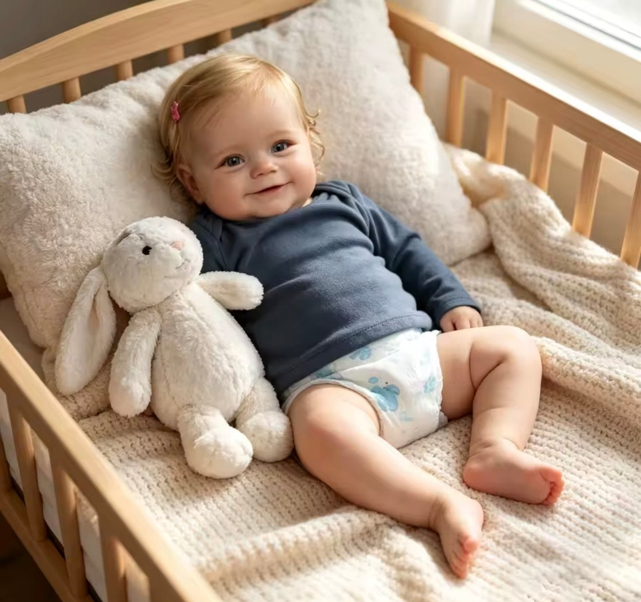 Muñeca Bebé Realista De Vinilo 50 cm – Reborn Silicona Cuerpo Completo | Regalo Niños +3 Años